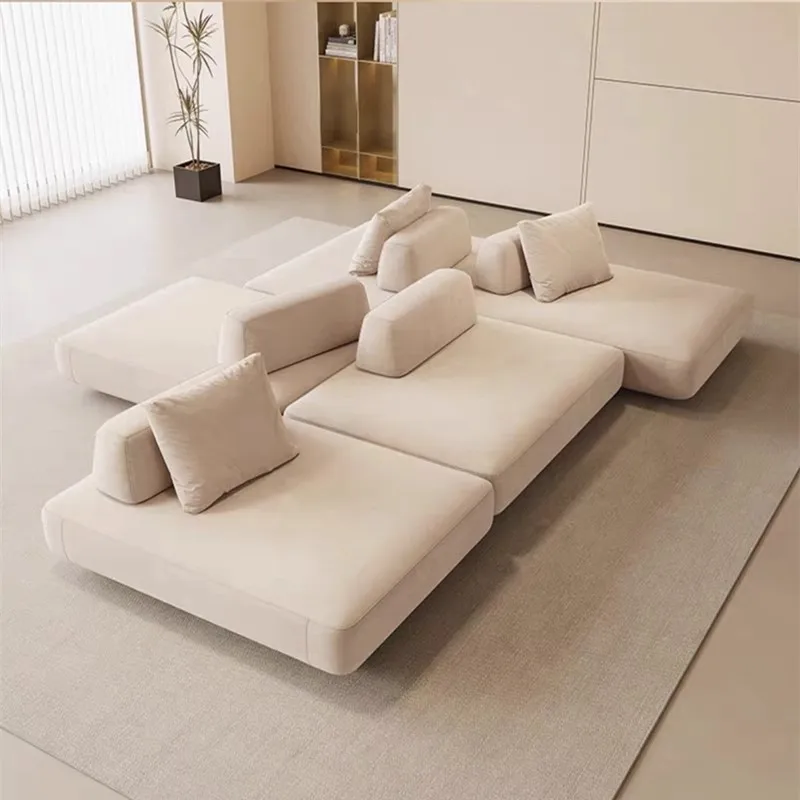 

xx- Luxury Indoor Furniture Cloud Modular Upholstery Sectional Sofa High Quality Convertible Living Room Sofa Bed&