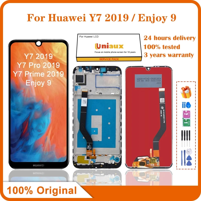 

Оригинальный сенсорный экран для Huawei Y7 Y7 Pro 2019, ЖК-дисплей