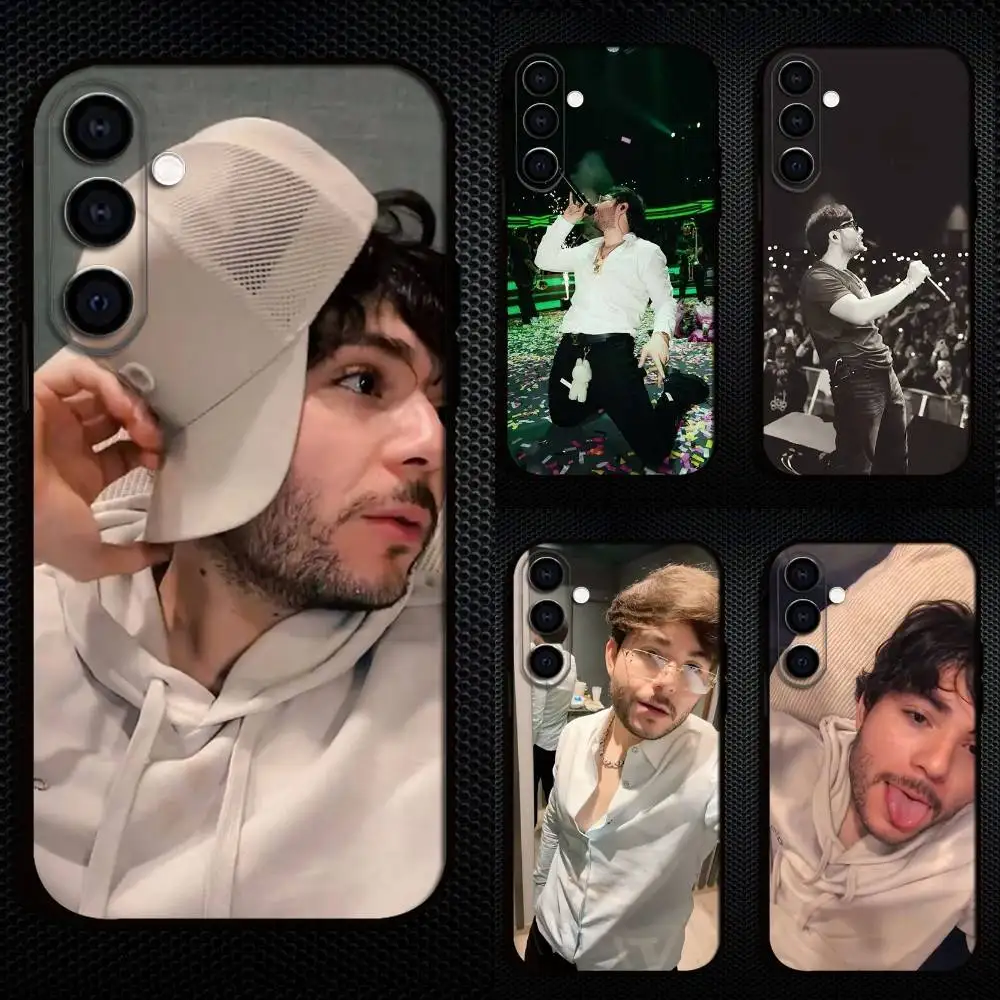 

E-EL LOKERON Tito Phone Case For Samsung Galaxy A73,A72,A71,A70,A53,A52,A51,Others Soft Black Cover