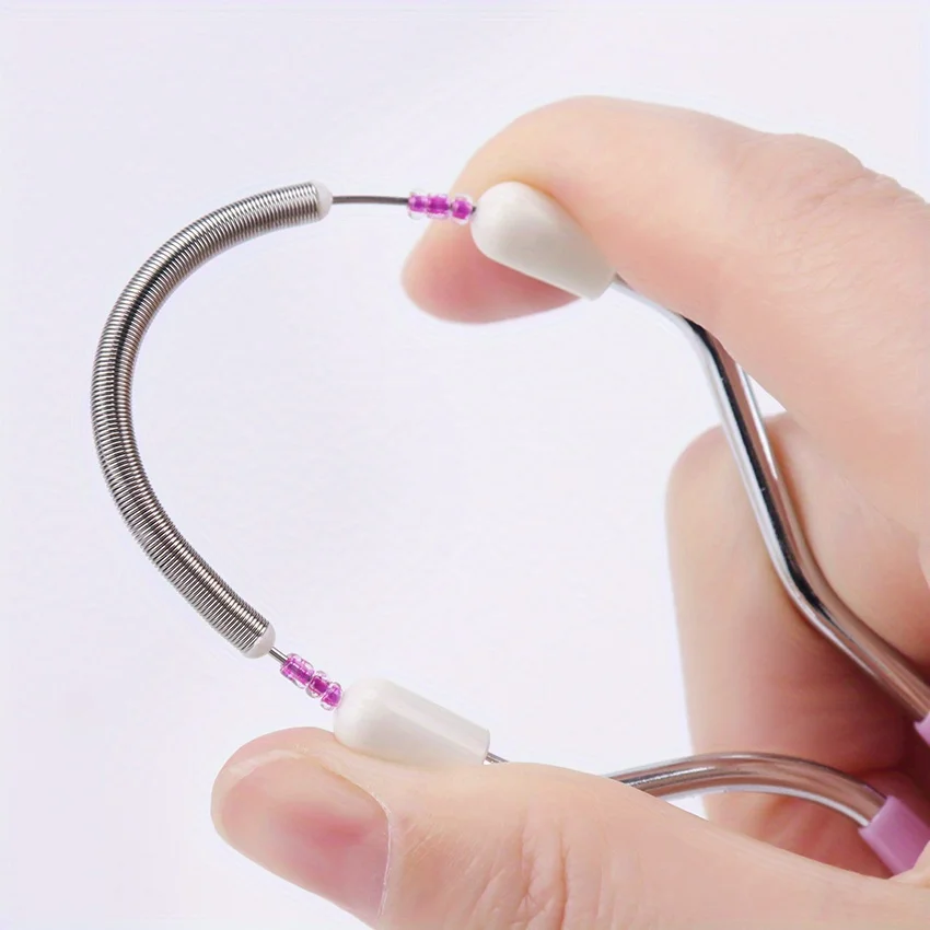 Depiladora Facial con rodillo de resorte indoloro, utensilio para el cuidado de la piel, portátil, sin electricidad, para labios, cejas y mejillas, 1/2 Uds.