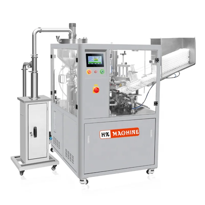 Plastic Tube Filling and Sealing Machine for Honey Toothpaste
