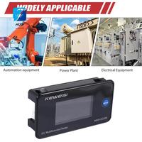 A55F-KEWEISI DC 0-200V Voltmeter Ammeter KWS Power Energy Meter LED Digital DC Wattmeter Electric Meter