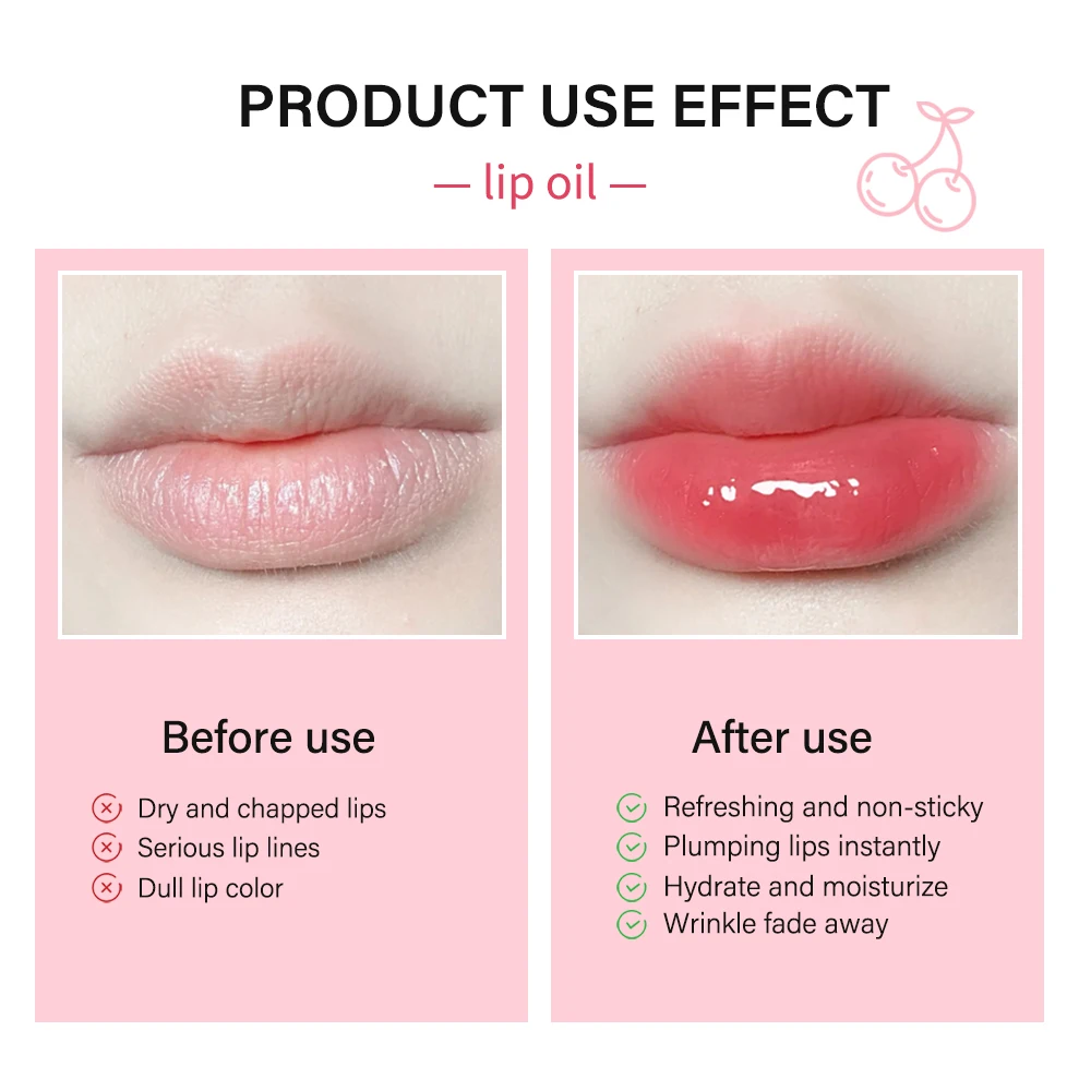 Tiefenfe Feuchtigkeit Lip Gloss Öl Feuchtigkeitsspendende Und Pflegende Plumping Wasserdichte Lippen Tönung Koreanische Lip Hautpflege Kosmetik Make-Up