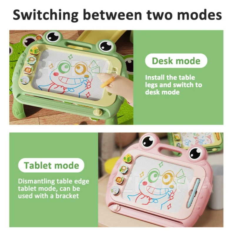 Early การศึกษาของเล่นของขวัญเด็กเด็กพลาสติก Magnetic Drawing Board WordPad เด็กสี Graffiti Art Board