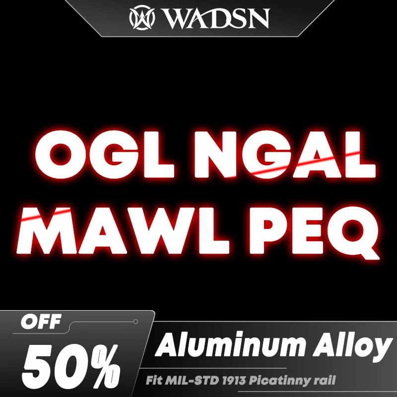 

NGAL PEQ OGL MAWL LA- PEQ15 DBAL Airsoft Wargame Outdoor Shooting Sport Hunting & Camping Tactical Hobby Training Night Outdoor