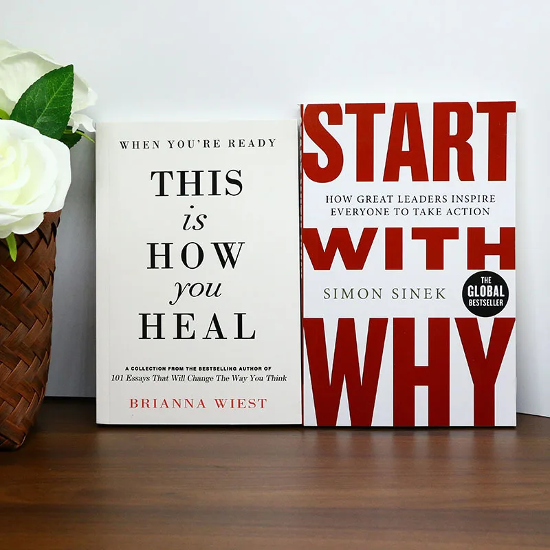 

《This is How You Heal》+《Start With Why》A Dual-Dimension Growth Set for Spiritual Growers Leadership Seekers Chrismas gifts