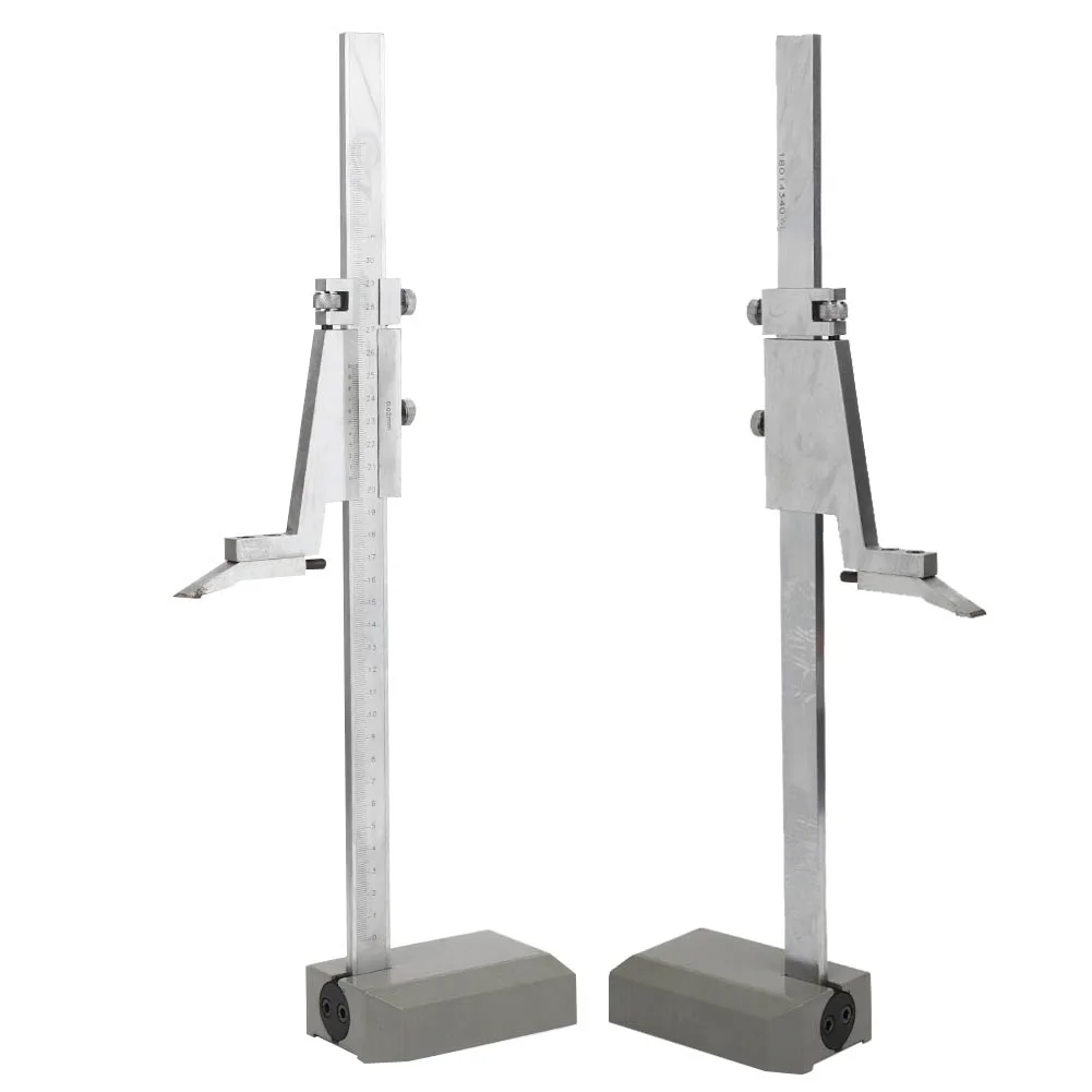 ارتفاع الفرجار الارتفاع أداة قياس الدقة الورنية قياس الارتفاع الفرجار بمناسبة أداة قياس 0-300 مللي متر بمناسبة مقياس