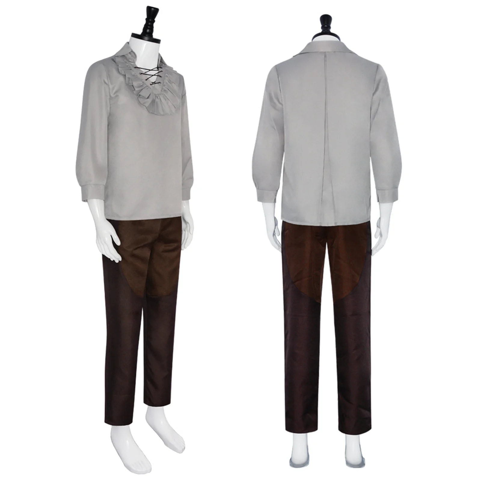 Disfraz de Astarion para hombre, camisa de vampiro Medieval, disfraz de juego de Anime, trajes de fantasía de juego de rol