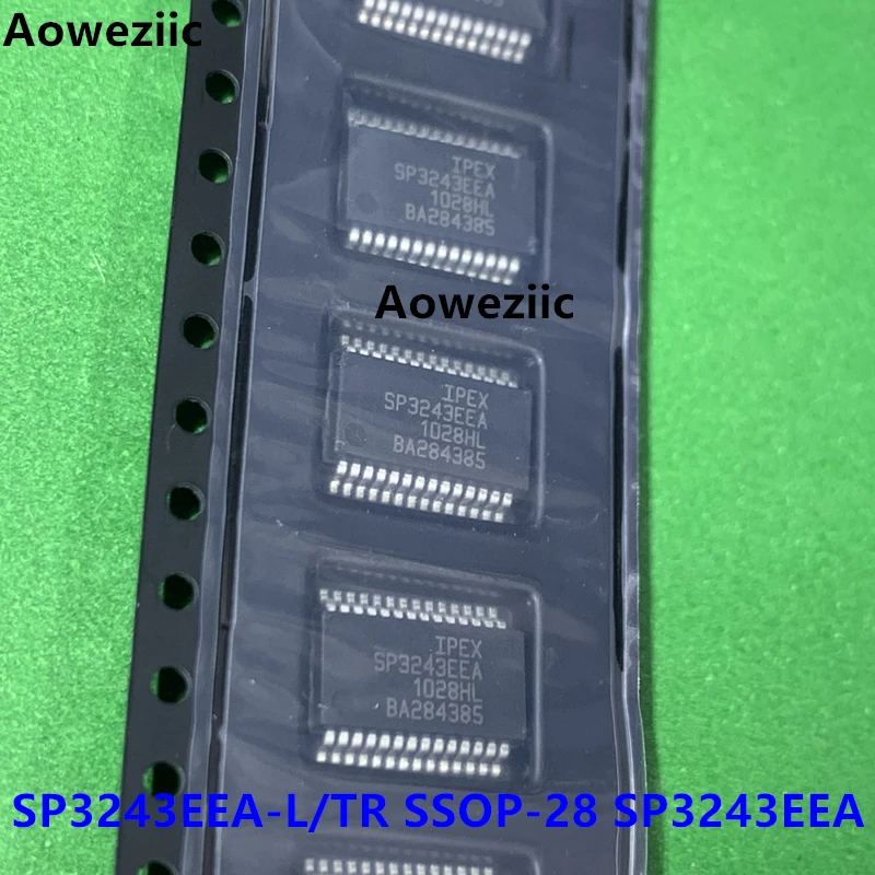 SP3243EEA-L/TR 3.0V to 5.5V RS-232 Transceiver Package SSOP-28 New Original