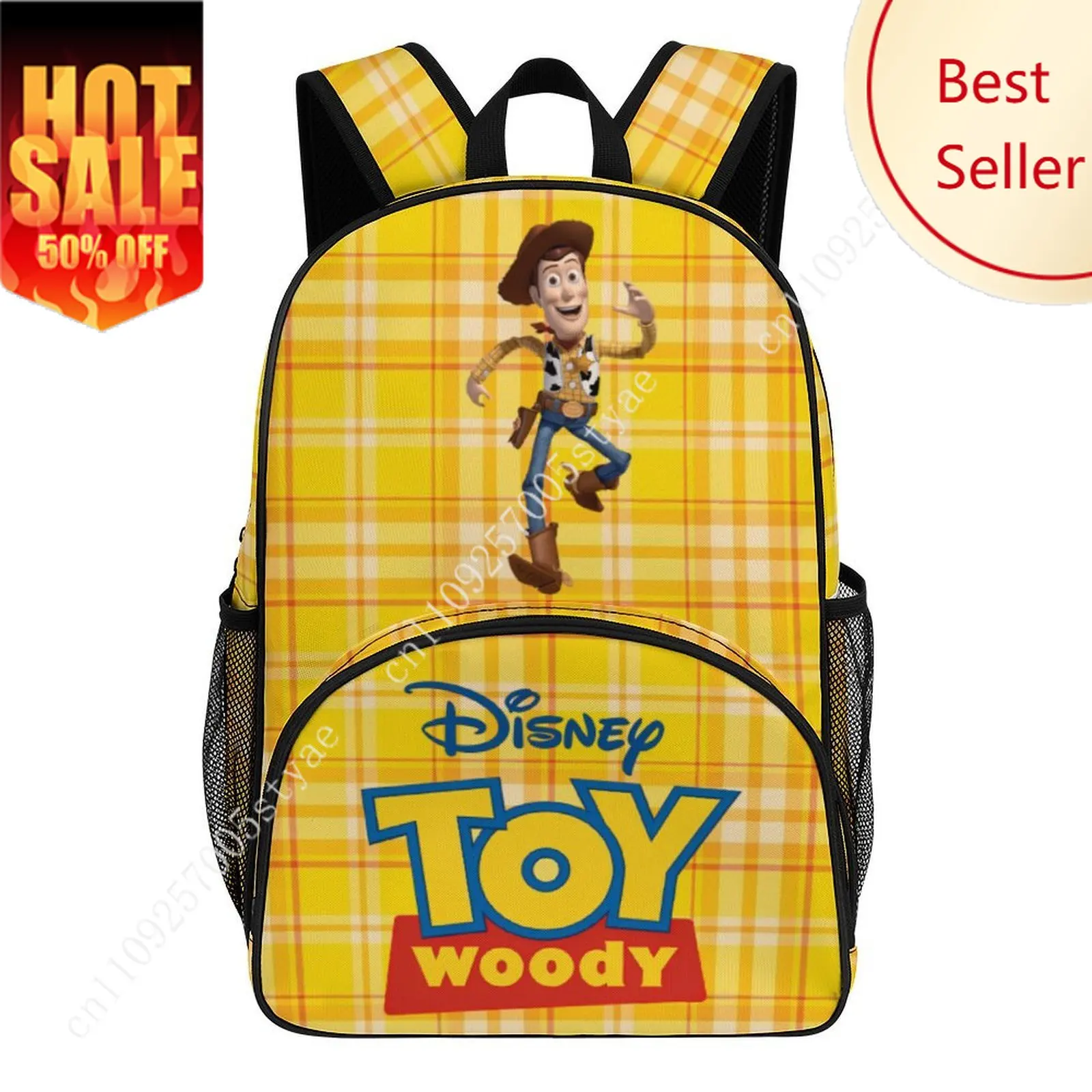 

Woody Large Capacity Backpack Disney Cartoon Decorate Fabric Bags Design Your Photo Logo Text Party Holiday Custom Gifts