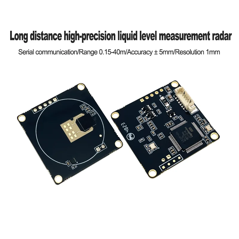 Sensor de detección de nivel de agua líquida 80G FMCW HLK-LD8001H Módulo de radar 0,15-40M