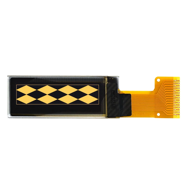 0.91 Inch OLED Display 128x32 Resolution HD SPI Interface SSD1306 Driver 15Pin Solder Type