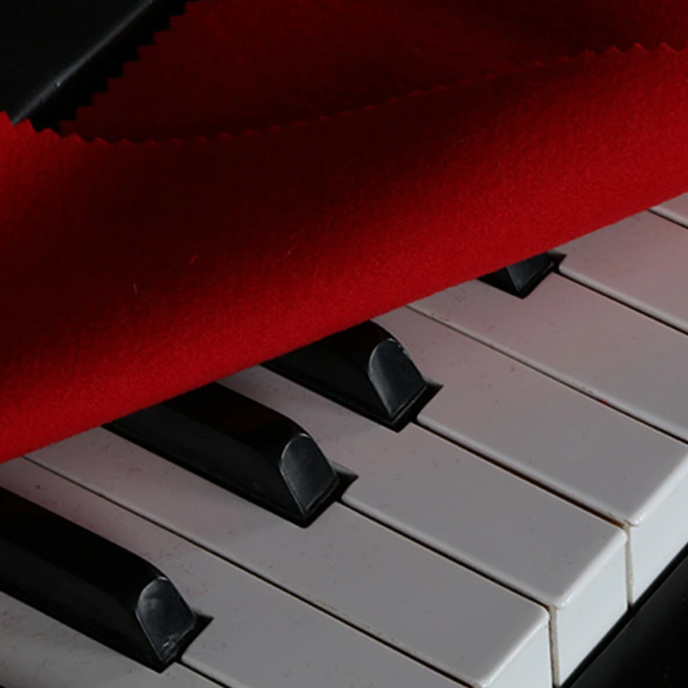 

1 set Upright Keyboard Cover For Electronic Keyboard Piano Accessories Durable Anti-Scratch Dustproof Cloth Washable Key