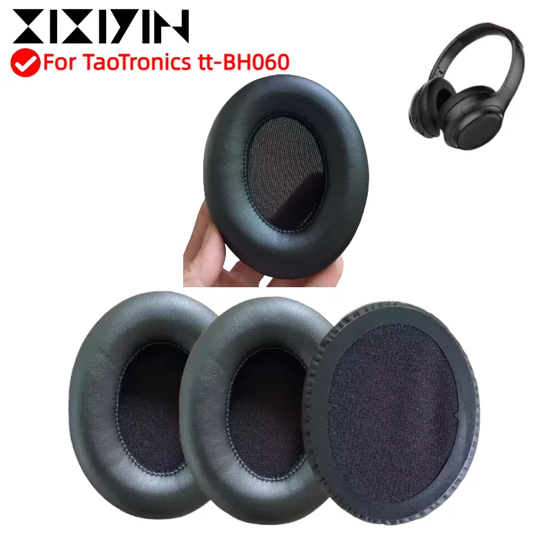 

XIXIYIN Replacement Ear pads For TaoTronics tt-BH060 Headphones Memory Foam Ear Cushions Earmuff headset Gamer Leather case