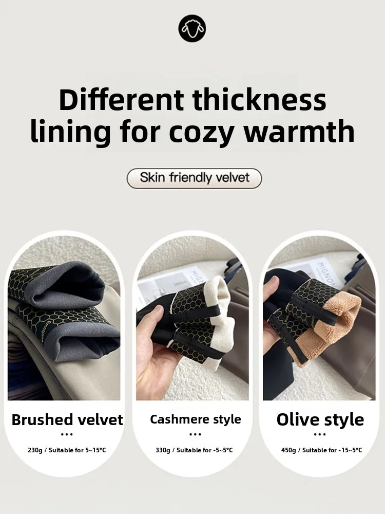 سراويل يوجا مبطنة من Fce للسيدات بخصر عالٍ بقصة ضيقة سراويل من جلد arkskin الحراري قرد مرن معزز غير ملابس شتوية كبيرة