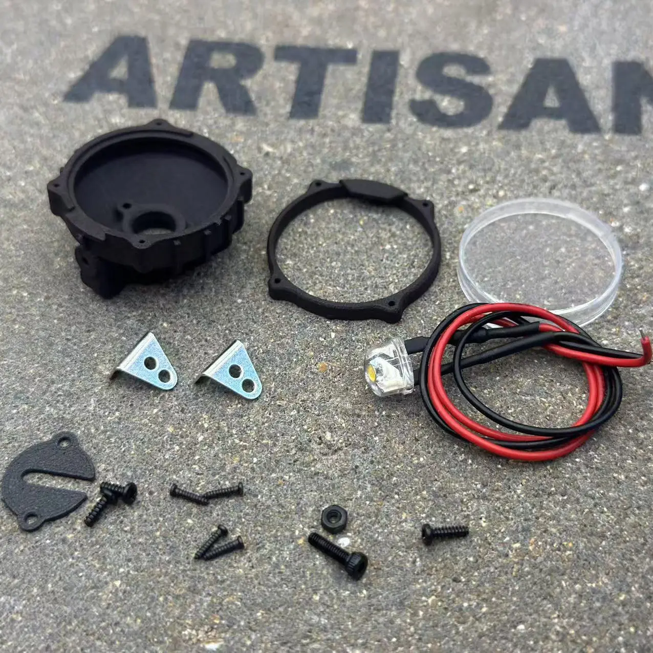 1 Set 32 Mm Spotlight Lichtkoepels Voor 1/6 Rc Crawler Auto Traxxas Crossrc Grote Dinosaurus Accessoires