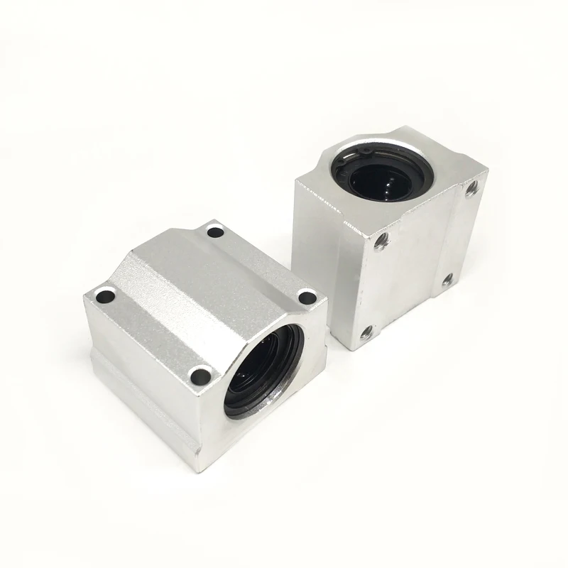 1PC SCS40UU 40mm Linear Axis Ball Bearing Block with LM40UU Bush, Pillow Block Linear Unit for CNC Part