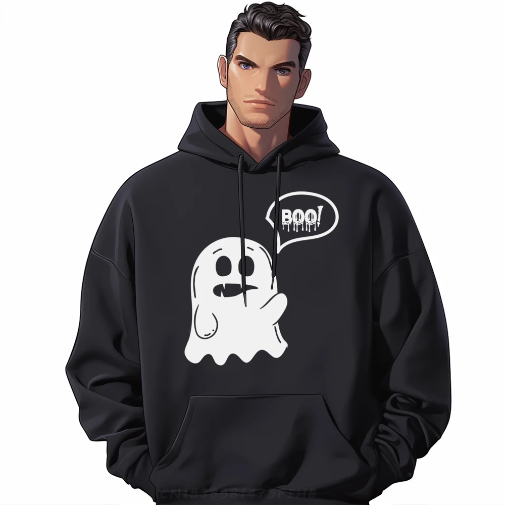 

Boo Ghost Girls Men Cute Halloween Mens Designer Hoodies High Quality Men's Hoodie