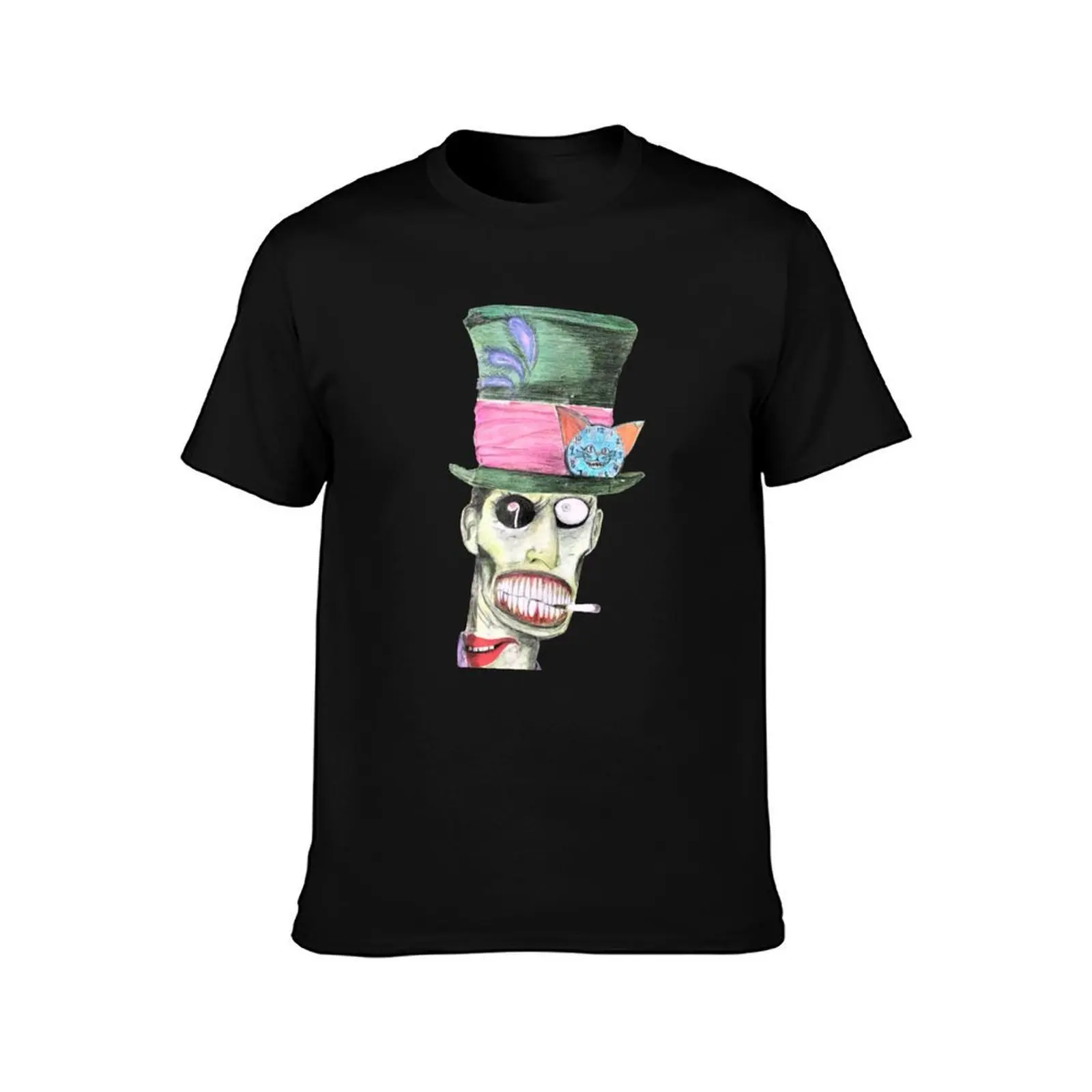 Worm Hatter Mash T-Shirt Comfortable Workout Short Sleeve Shirt