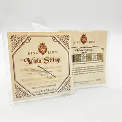 1 set KING LION viola strings V125,Nylon A D G C viola strings.Viola Parts Accessories fittings