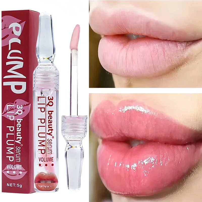 Instant Lip Plumping Gloss Reduce Fine Lines Plumper Serum Exfoliating Lasting Moisturizing Liquid Nourish Sexy Beauty Cosmetics