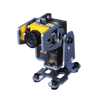 1Set DC 4.8-5V Dual Servo Gimbal Bracket 29x29mm Camera Pan/Tilt Stand with 2PCS 9G Steering Gear for RC FPV Drone Head Tracker