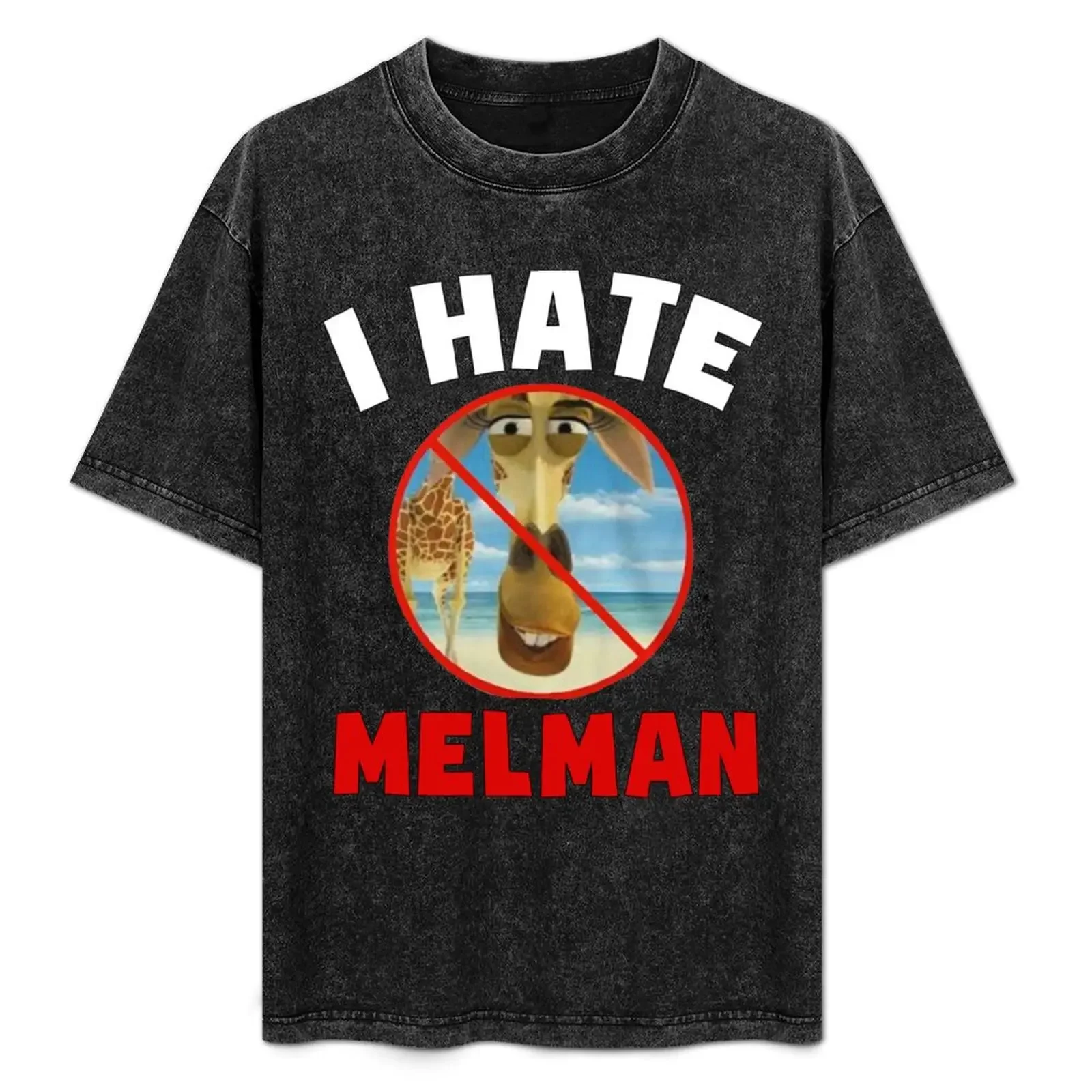 

I Hate Melman T-Shirt Casual Fashion Print Tee Top