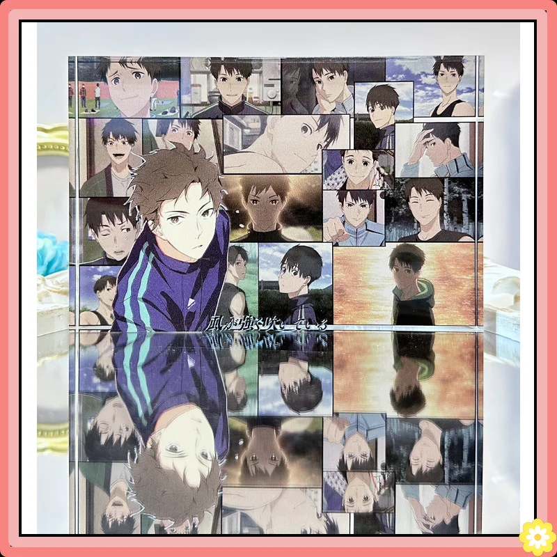 

The Wind Blows Hard High Transparency Acrylic Brick Kiyose Haiji Anime Merchandise Anime Gift High-definition Printing Original
