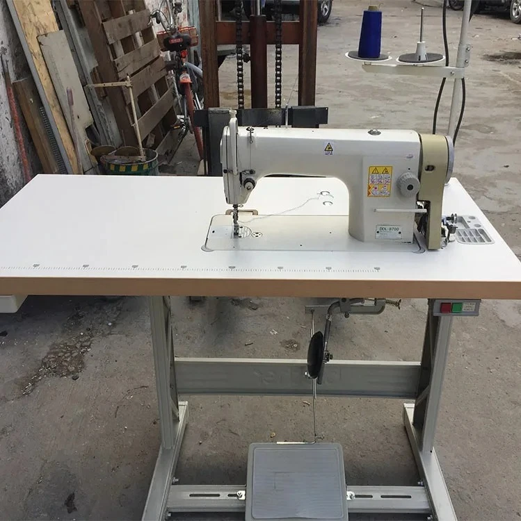 GOLDEN SUPPLIER 8700 Single Lockstitch Industrial Used Sewing Machine Inexpensiv