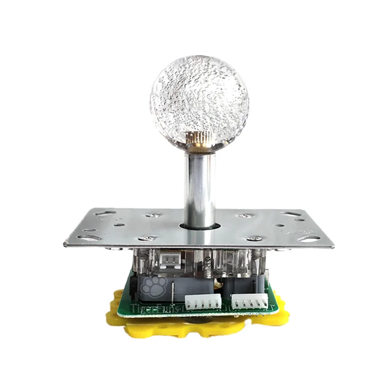 5V Illuminated Joystick Doll Machine Joystick LED Arcade Crane Machine Switchable Joystick Switch Colorful Illuminated Operation