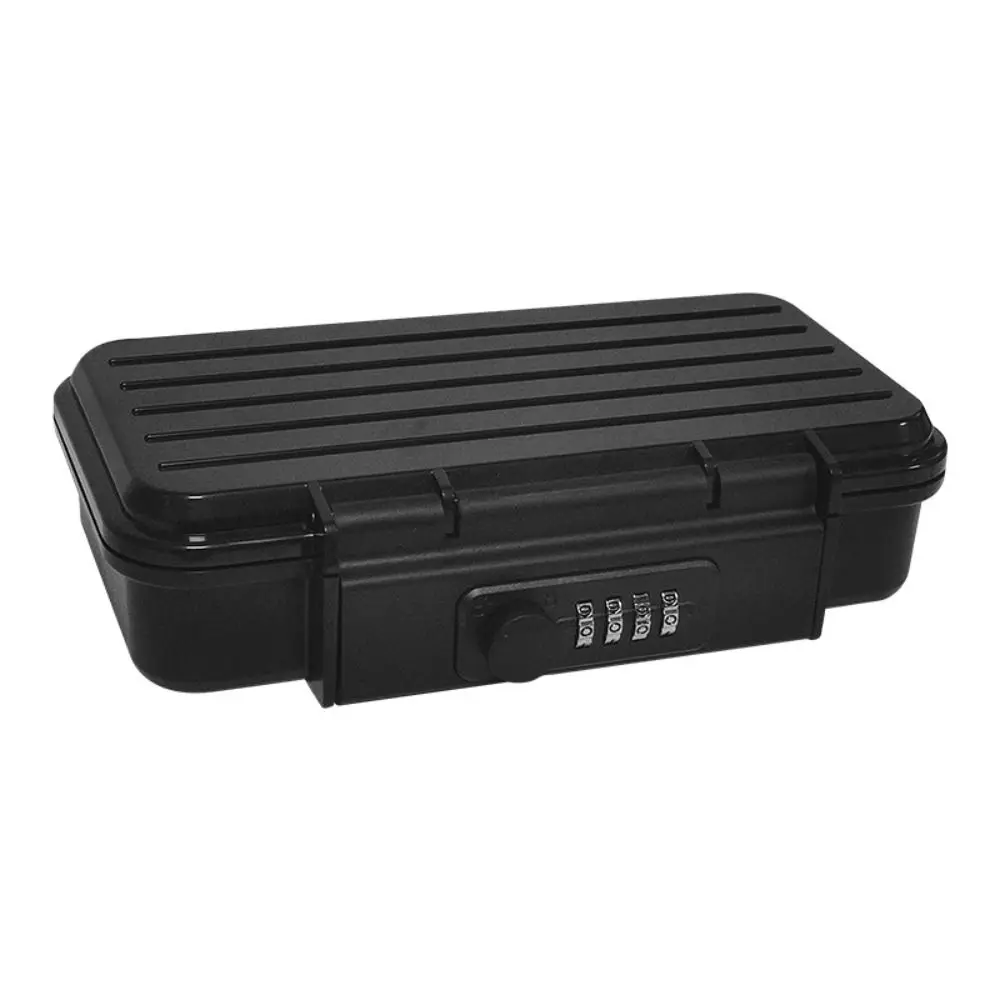 Creative Waterproof Beach Safe Box 4-digit Password Compact Portable Storage Box Detachable Security Lock Box Home Dorm Car