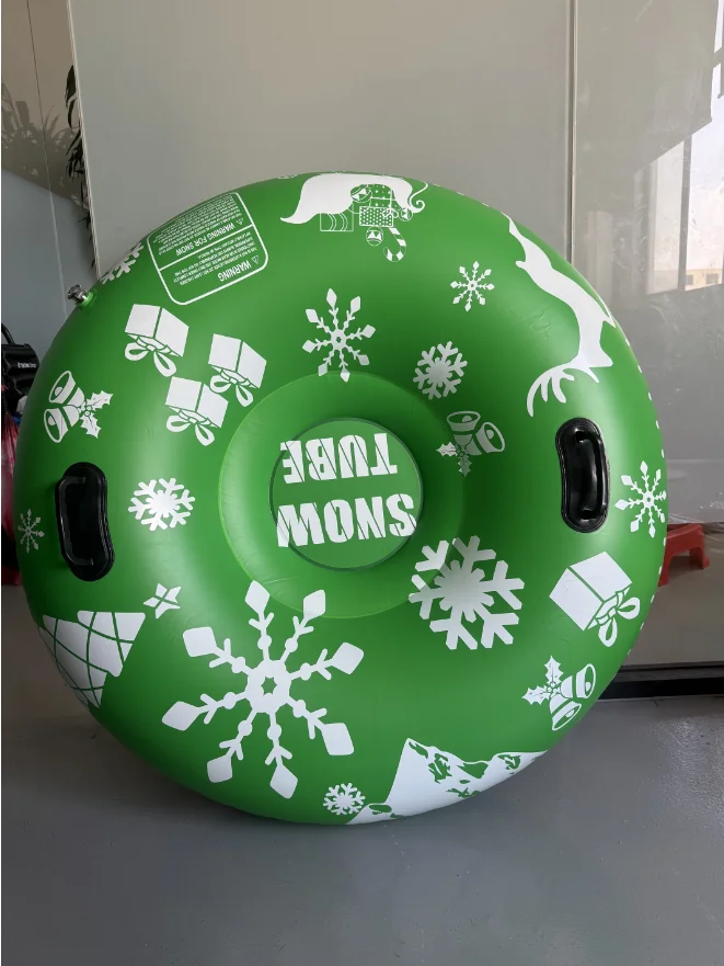 Adult-Thickened Inflatable Ski Ring and Air Washer Winter Wear-Resistant Children's Slide Outdoor Ski Products