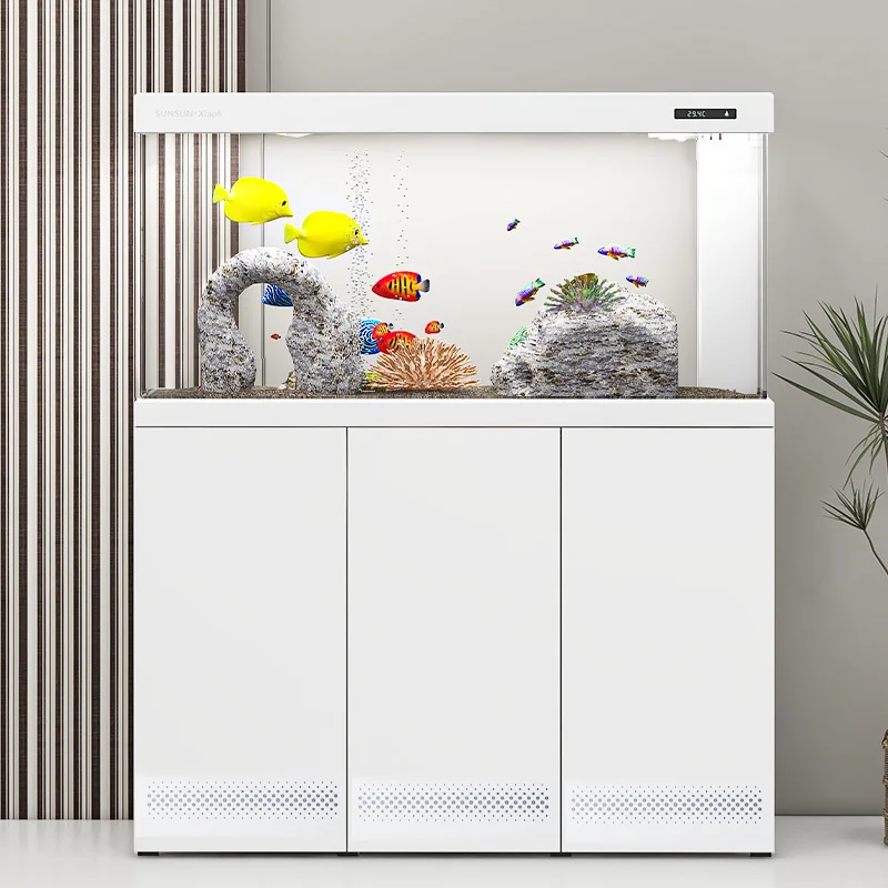 

**2024 new home living room home ecological goldfish tank