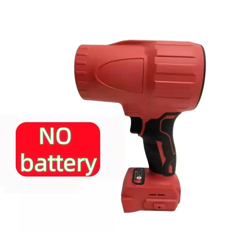 

For Milwaukee 30000RPM Brushless Air Blower Cordless Turbo Fan Handheld Violent Fan Dryer 18V-20V Rechargeable Dust Blowing Tool