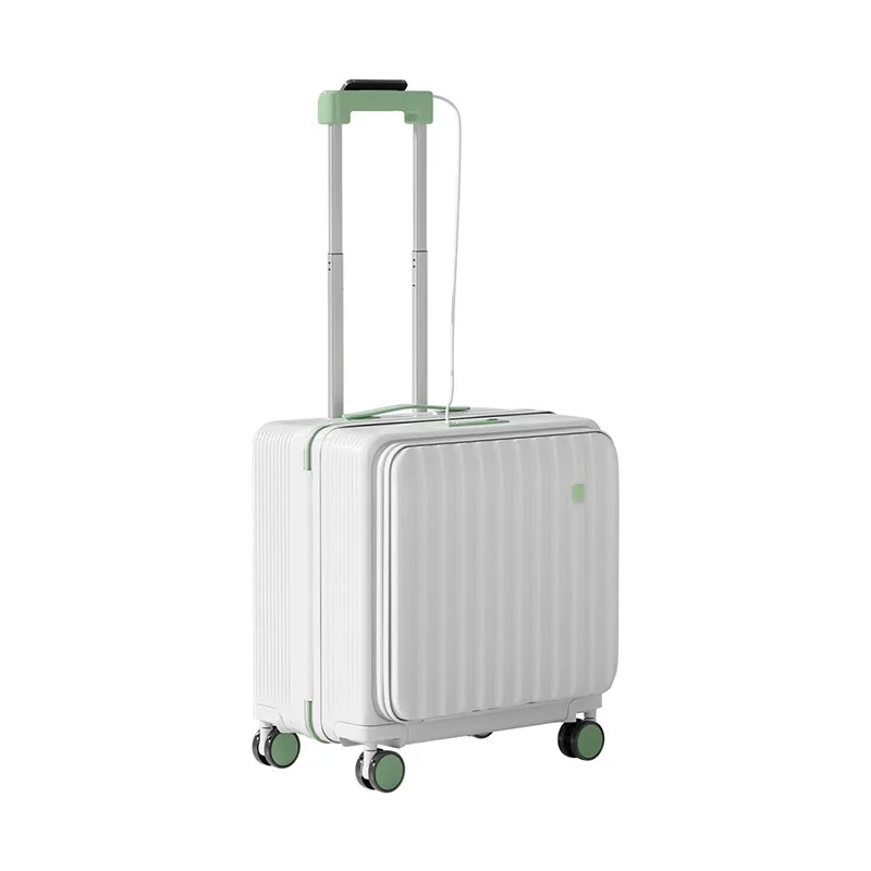 

Suitcase, men's and women's lightweight small boarding suitcase, deep compartment 18 inches can