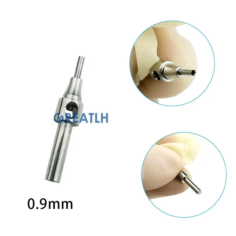 Plaques de poinçonnage FUE pour traitement de la perte de cheveux, outil d\'implant capillaire, bouche en corne