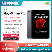 Alldocube iPlay50Mini Pro Tablet, 8.4-inch FHD, Netflix L1 Android 13, Helio G99, 16GBROM +256GBRAM, dual SIM /5GWiFi, 5000mAh