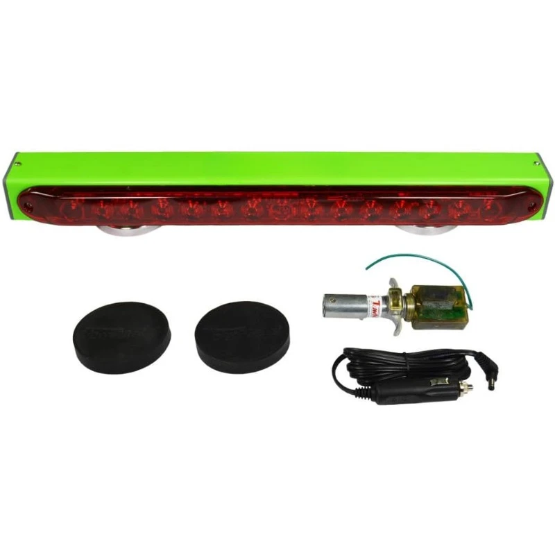 Lime Green, Magnetic Mount, Battery-Powered, 10+ Hours of Charge | 4-Pin Round Transmitter