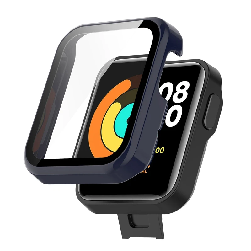 For Xiaomi Mi Watch Lite /Redmi Watch Watch Screen Protector Case Watch Toughened Film Smart Watch Protective Shell