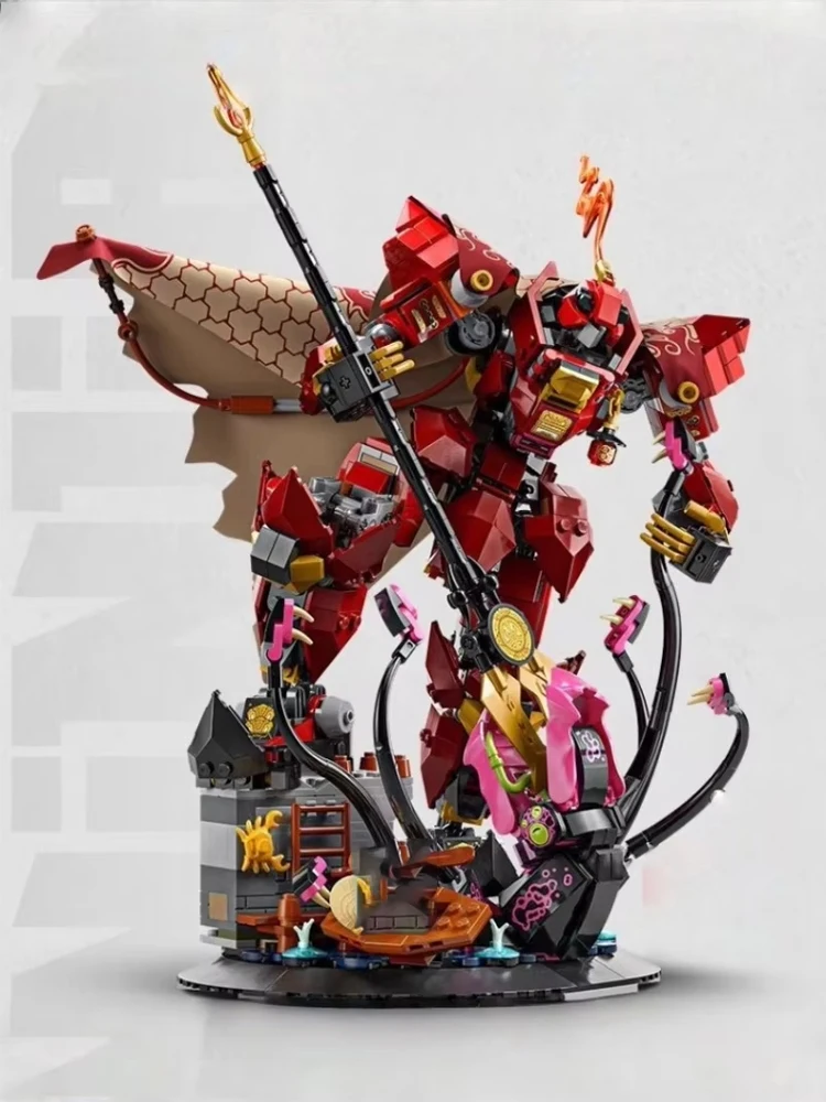 

Китайская модель робота-конструктора из строительных блоков