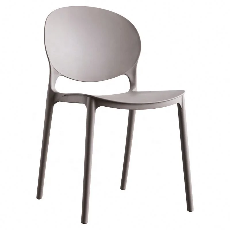 */2025 Modern Plastic Dining Chairs PP Chairs Simple Home Backrest Chairs