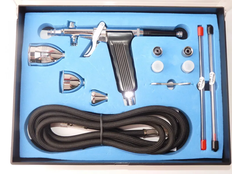 HS-116C Airbrush Kit Set Spray printer Luchtcompressor Nail Tattoo Art Car Spray Cake Paint Craft