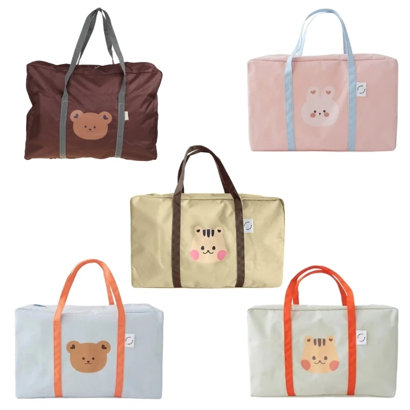 

Kindergarten Quilt Storage Bag Oxford Cloth Cartoon Home Children Luggage Moving Packing Bag Portable Clothes Dropship