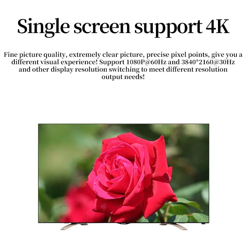 Screen Splitter Multi-Display Game Splitter 4/8/9/16 signals on one screen at the same time TV Splicing Box Seamless switching