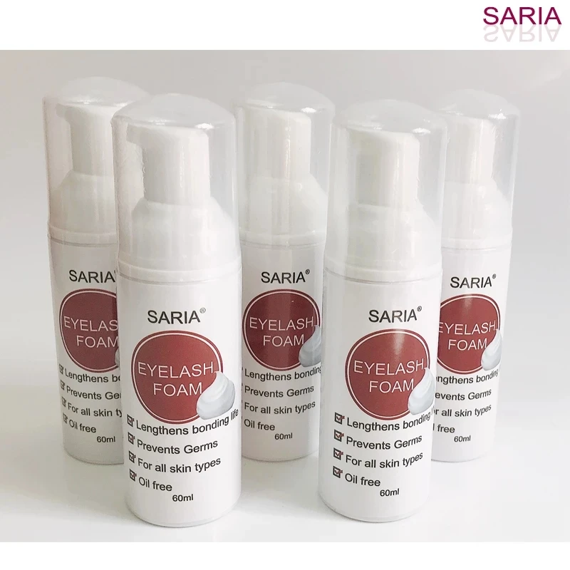 Eyelash Extension Shampoo Foam Eyelid Deep Clean Cleanser For Makeup Tools Mascara Remover Glue Salon Home Use