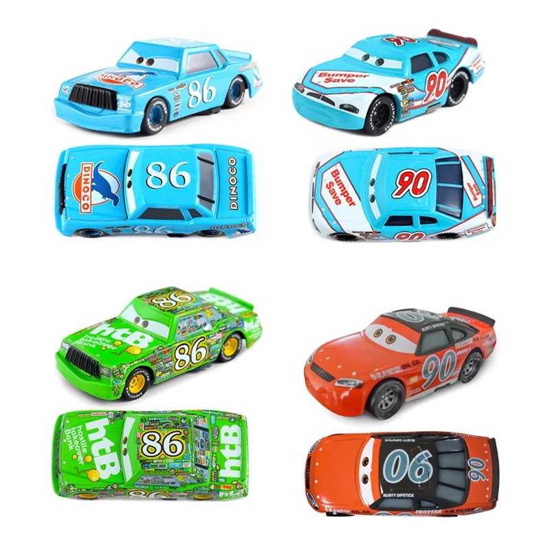 Disney Pixar Cars 2 3 86 Roadhog Series Lightning McQueen Mater Sheriff Alloy Metal Model Metal Toys Vehicles Boy Children Gifts