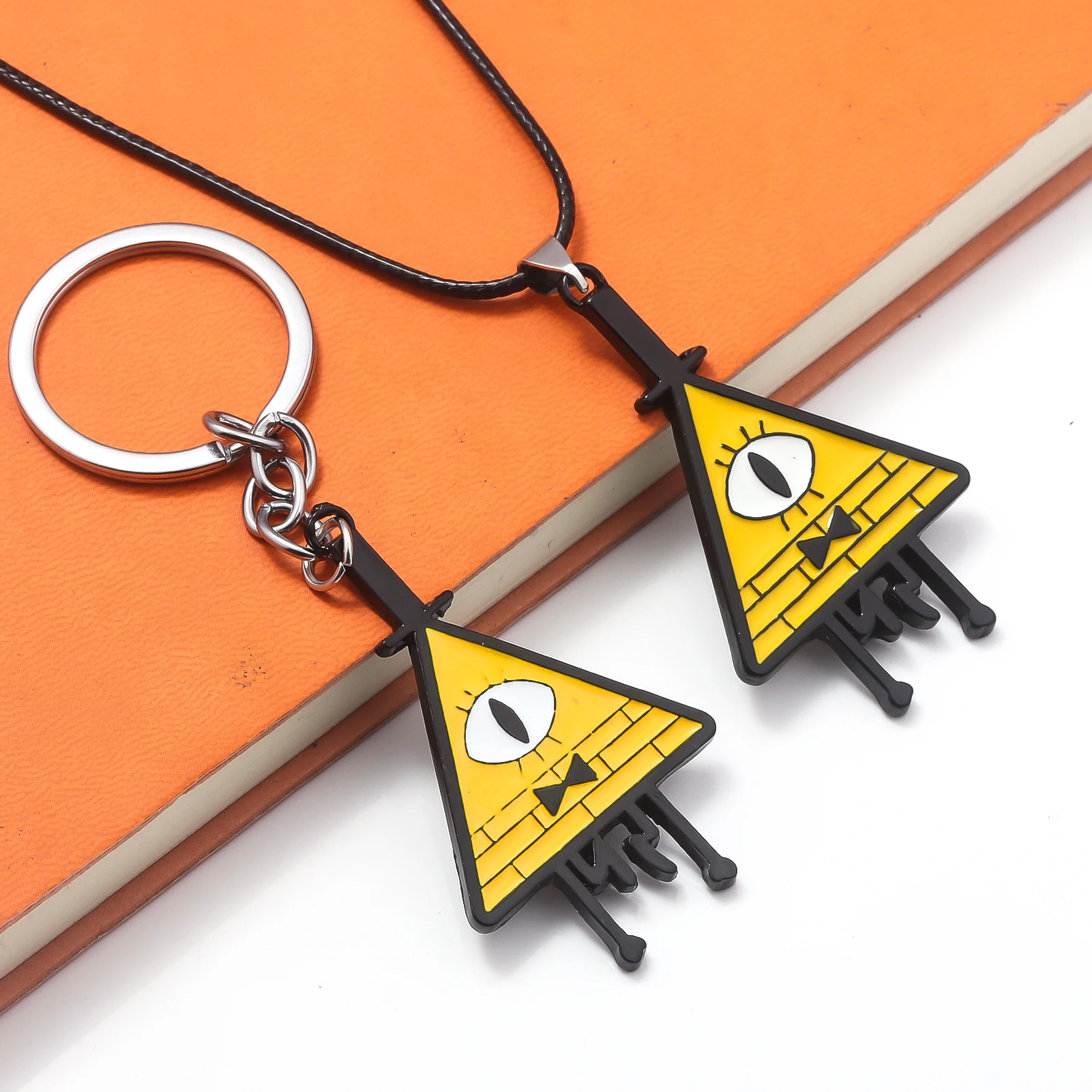 Anime Gravity Falls Cipher Keyring Mysterious Town Stanley Pines Dipper Mabel Pendant  Keychain Cospaly Prop Jewelry Accessories