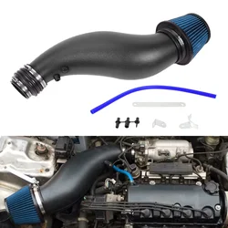 Car Air Intake Pipe For Honda Civic 92-00 EK EG Air Filter Intake Pipe Black Red Blue Real Carbon