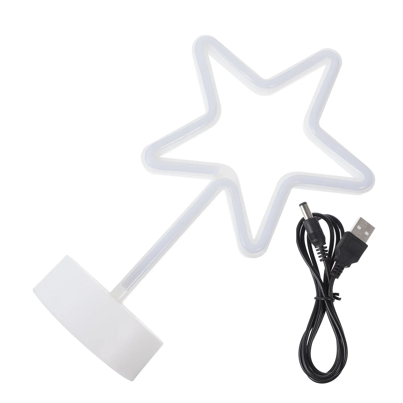 

Star Neon Sign LED Lamp Decoration Christmas Bedside Light Night Electronic Component