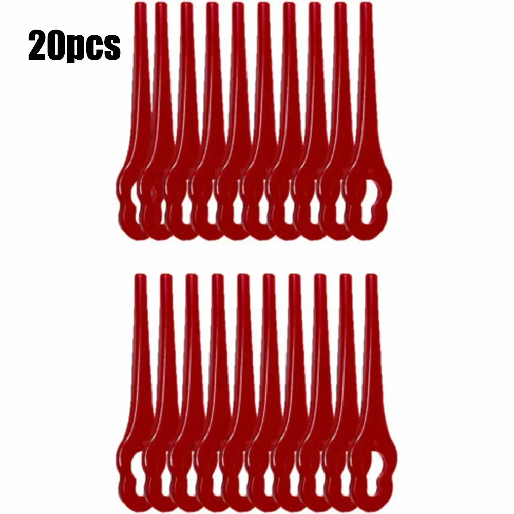 Upgrade Your Garden Maintenance Tool 20 Pcs Replacement Blades For IKRA HURRICANE HATI 18 Li Battery Lawn Mower